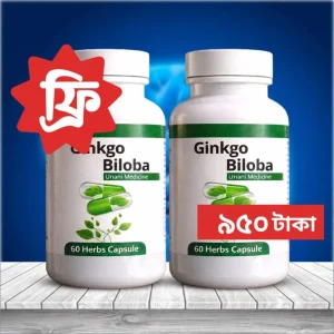 ২ টা জিংকো বাইলোবা 120 পিস ক্যাপসুল